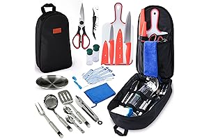 21-Piece Camping Cooking Set: Your Ultimate Camp Kitchen Companion