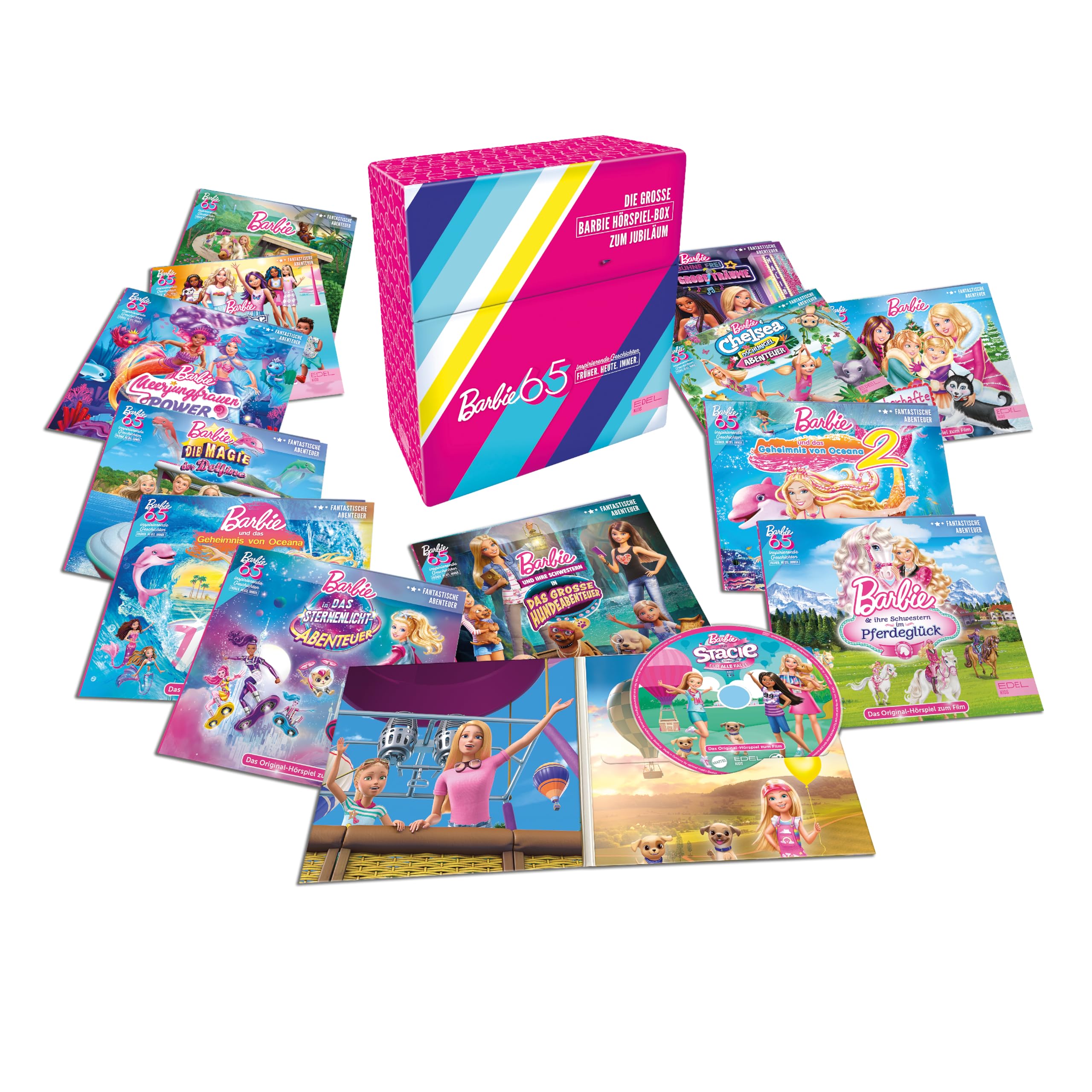 Barbie - Die Jubiläums Hörspiel-Box zum 65. Geburtstag von Barbie