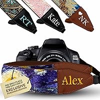 Vista 40 de Art Tribute Camera Strap for All DSLR and Mirrorless Cameras. Photographers Strap Neck, Shoulder & Crossbody Camera Strap