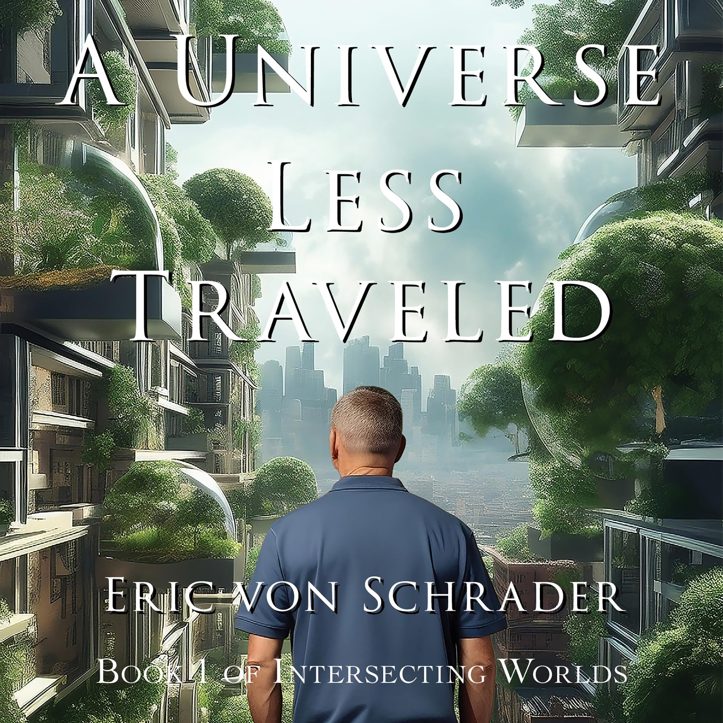Cover art for A Universe Less Traveled