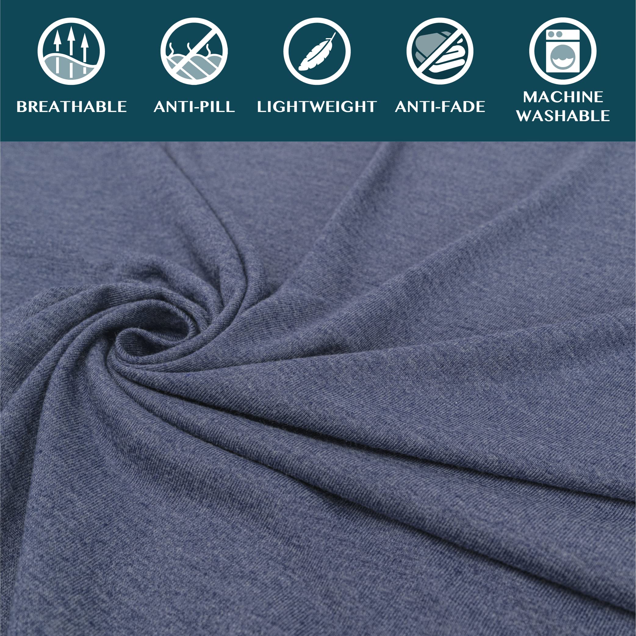 PAVILIA, Coperta da viaggio compatta con borsa, da aeroplano, con cuscino, per lunghi voli, leggera, con cinghia per bagagli, da campeggio, essenziale per i viaggiatori, blu navy, 165,1 x 101,6 cm