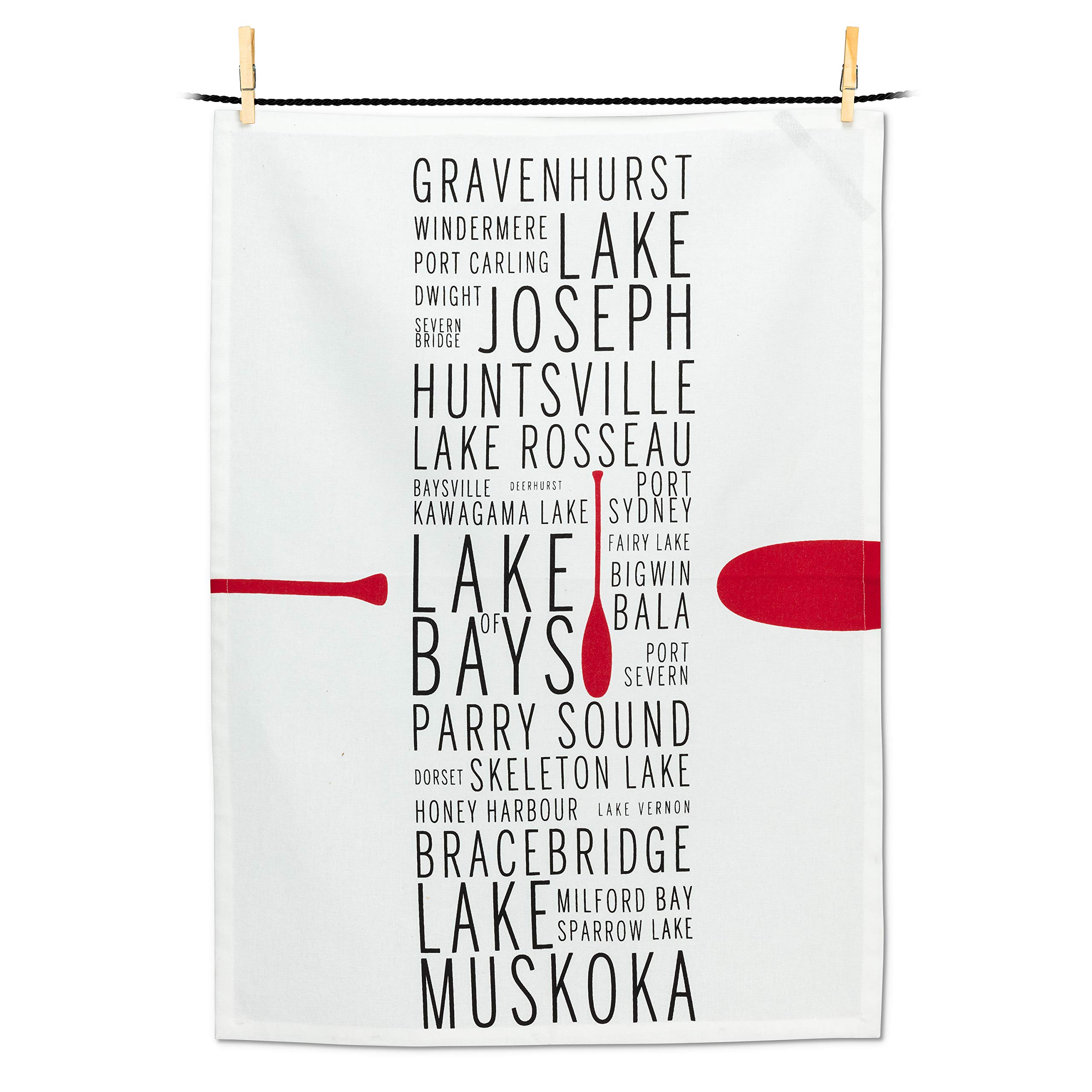 Torchon Muskoka Abbott Collection parfait pour essuyer la vaisselle au quotidien