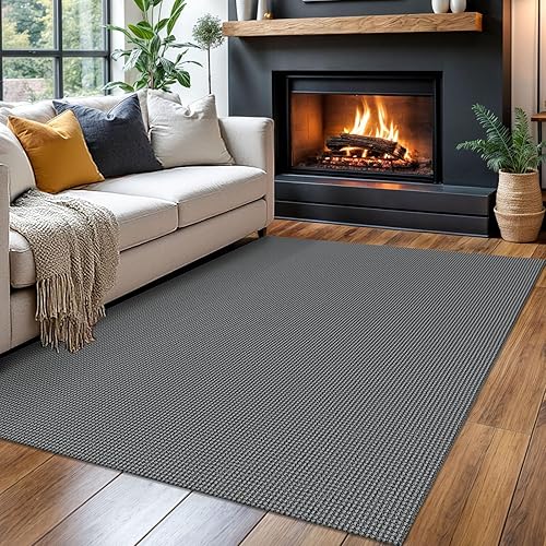 Miniatura 41 de Alfombra Trenzada de Área 3x5 Pies Alfombras Lavables para Entrada Alfombras Antideslizantes Boho Tapete para Puerta Interior Entrada Tapetes