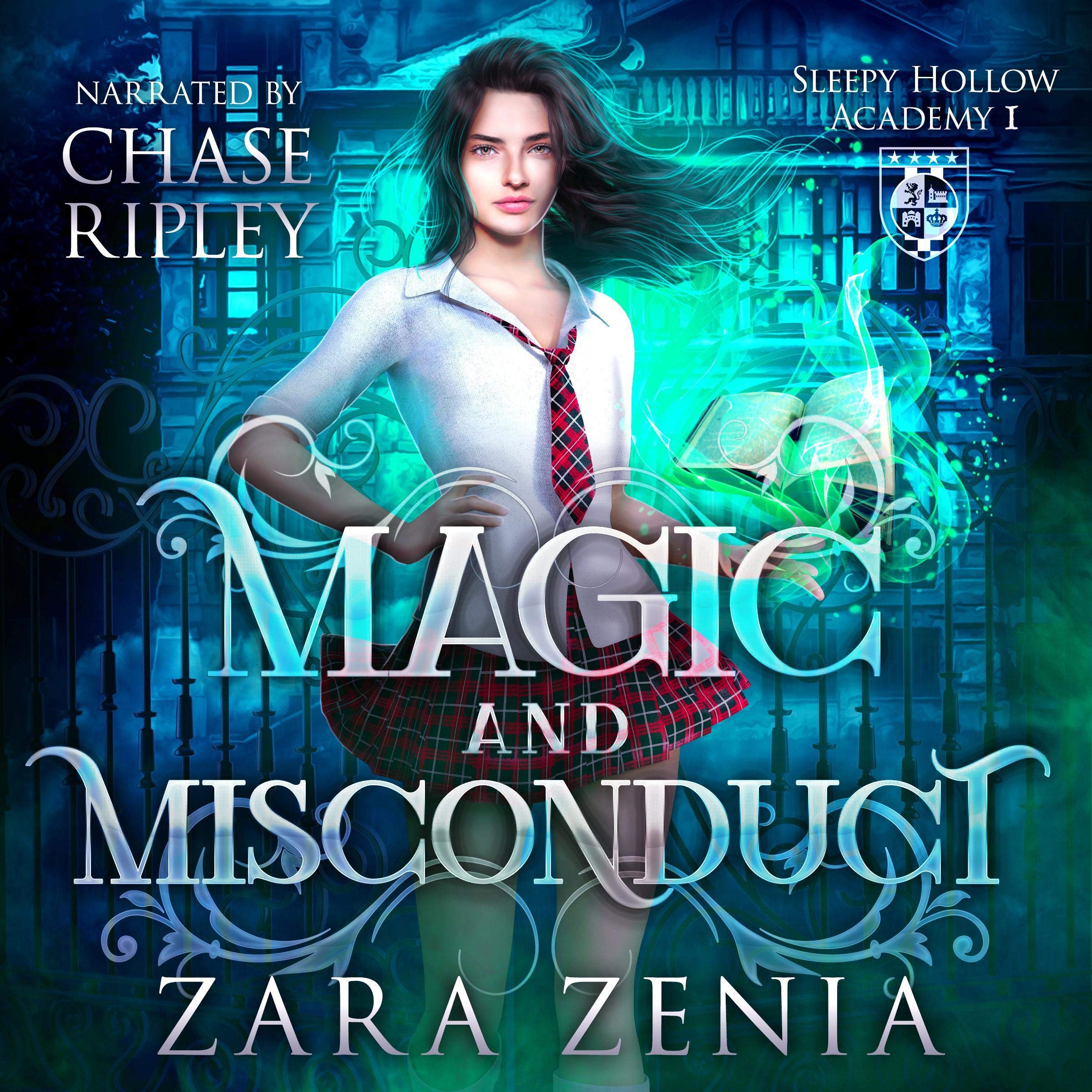 Cover art for Magic and Misconduct: A Paranormal Academy Bully Romance