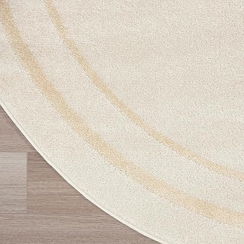 Vista 54 de Nourison Home Essentials - Alfombra contemporánea de 5 x 7 pies, color marfil/negro