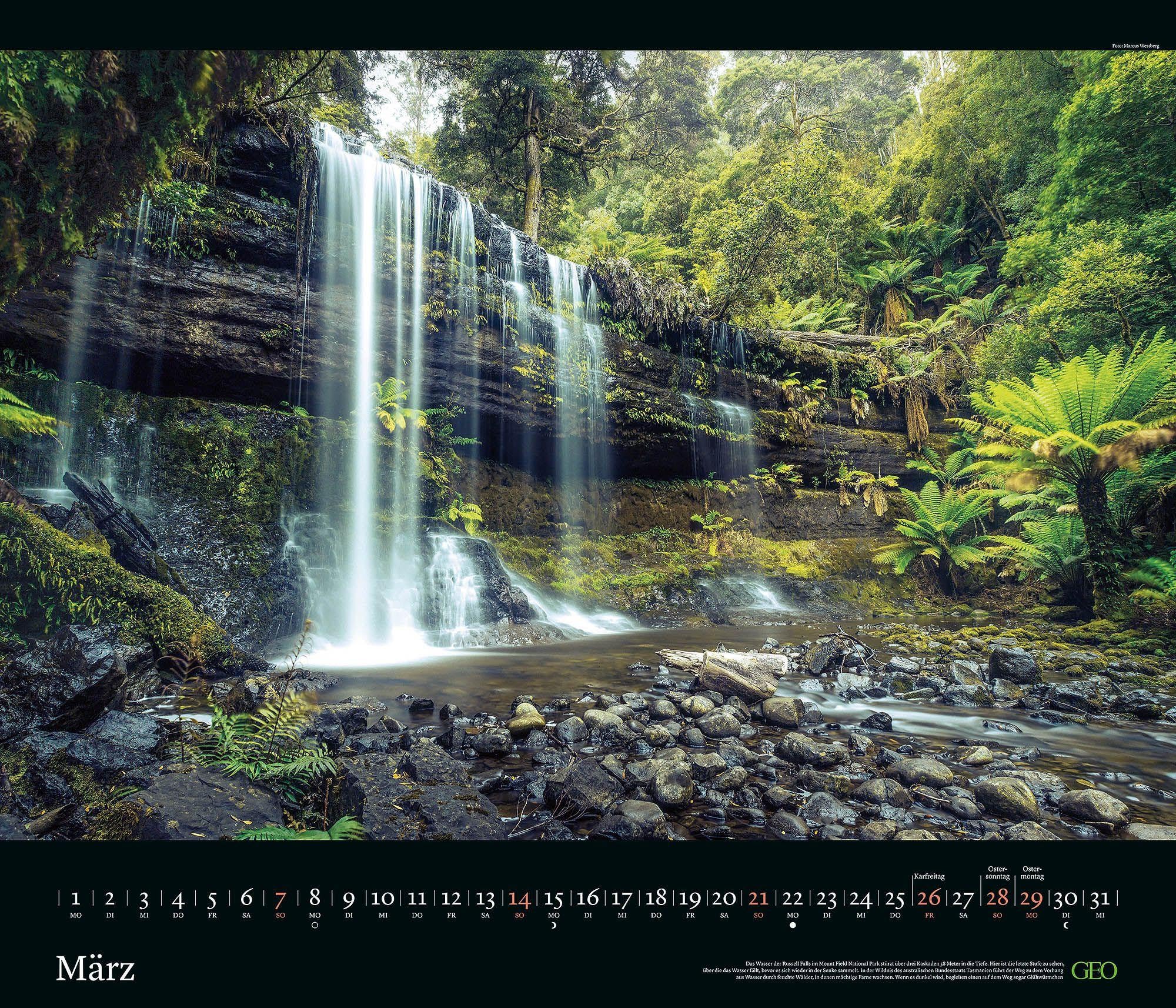 GEO Edition: Kräfte der Natur 2027: Wandkalender 70x60 cm mit 12 Naturfotografien, deutschem Kalendarium, Spiralbindung und Postkarten | Wandkalender 70x60 cm mit 12 Naturfotografien, deutschem Kalendarium, Spiralbindung und Postkarten