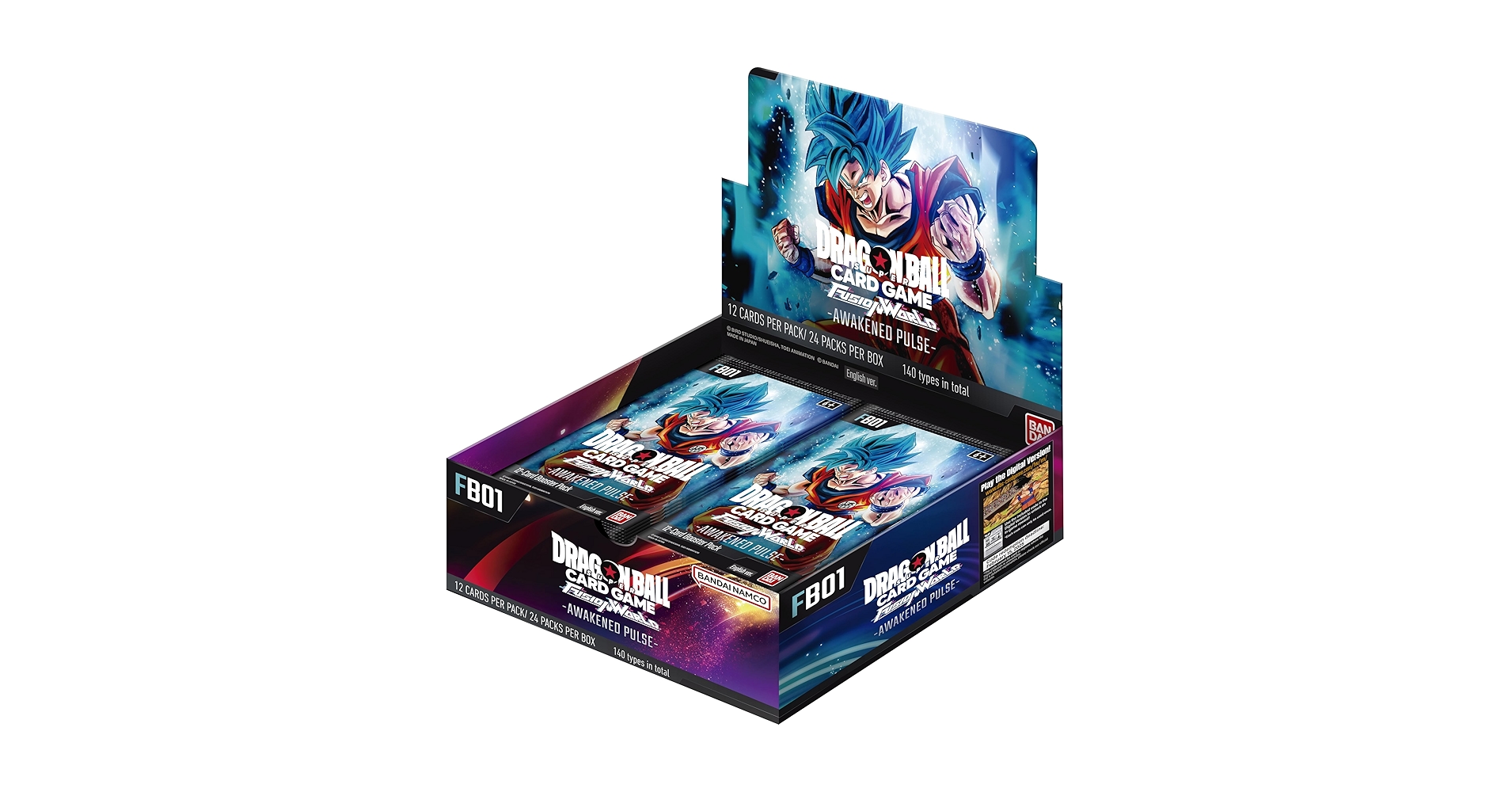 【1BOX】DRAGON BALL SUPER CARD GAME FUSION Amazon.com: BANDAI | Dragon Ball Super CG: Fusion World 01