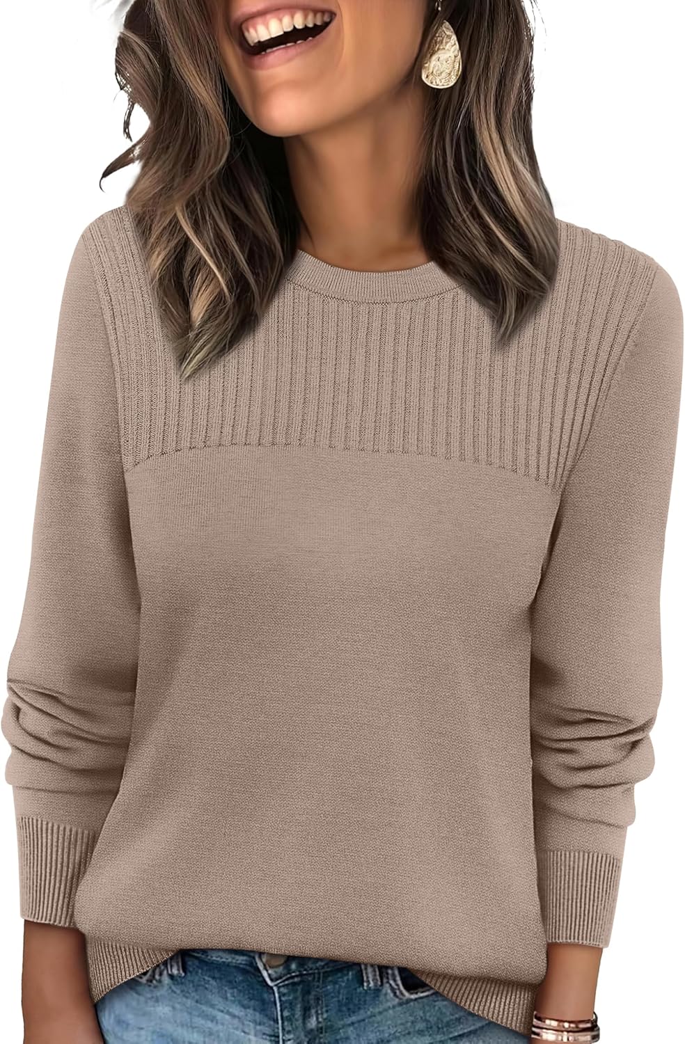 XIEERDUO Sweaters for Women Fall Outfits Kint Pullover Women's Clothing