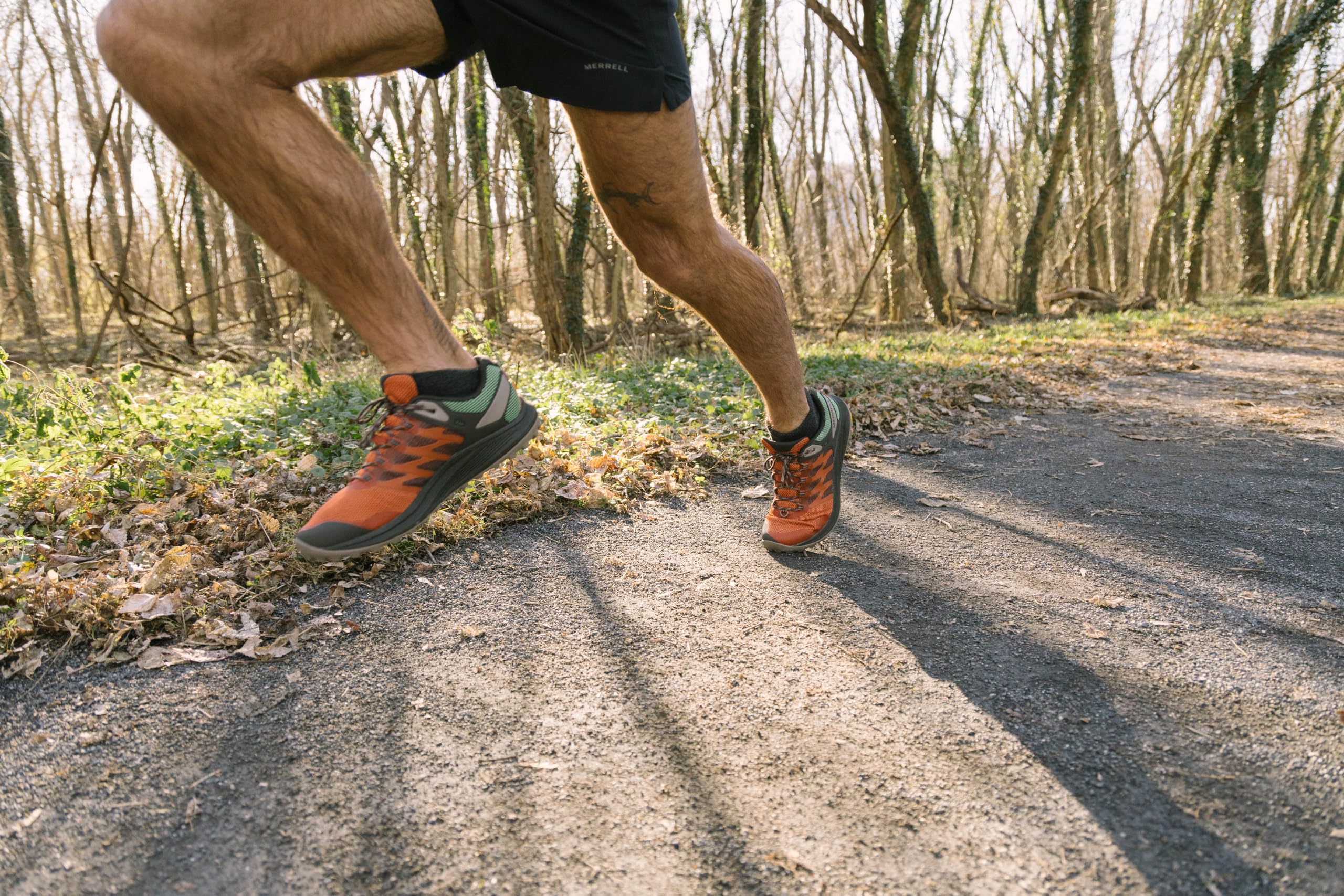 Merrell Skarpety z poduszką średniej wagi, czarne, S, Czarny, Small