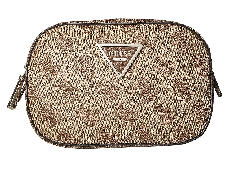 

GUESS Varsity Pop Belt Bag (Brown) Handbags