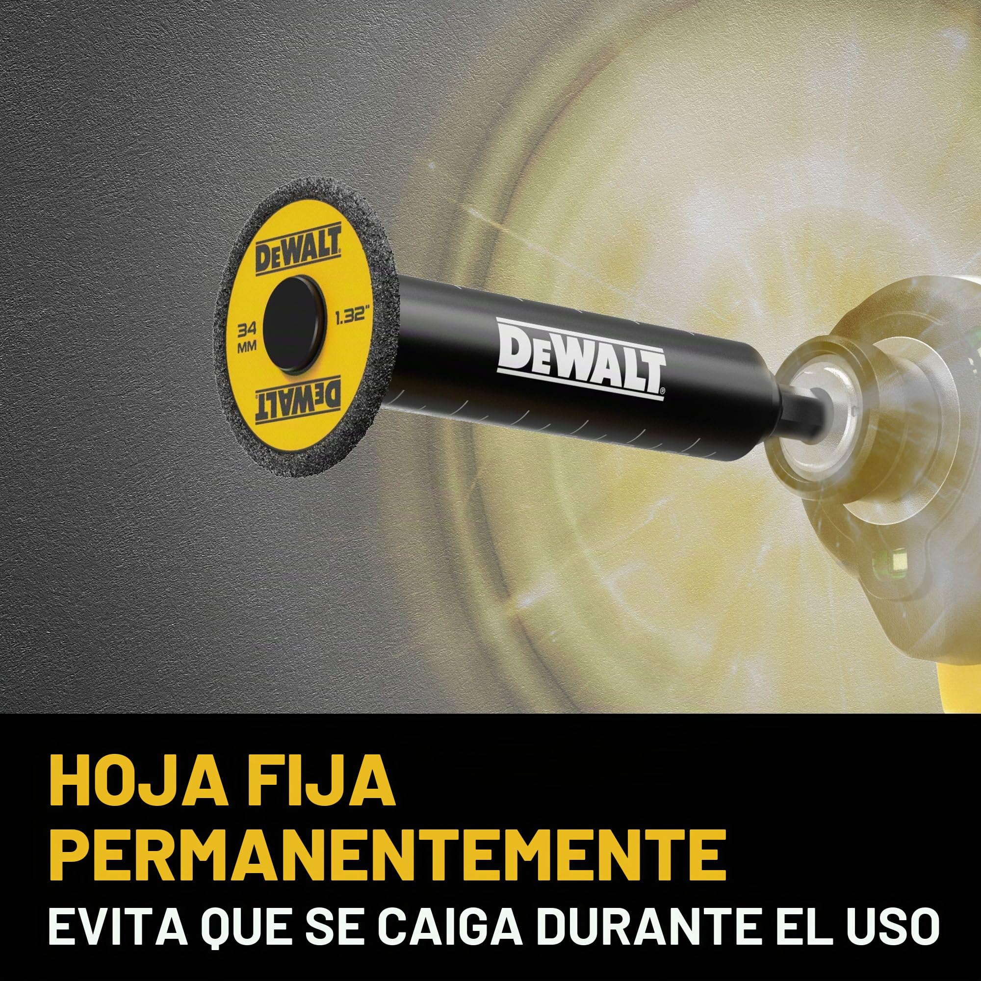 DEWALT Impact Connect - Cortador de tuberías, cortador de PVC, rueda de corte de grano de diamante (DWAIPCIR)