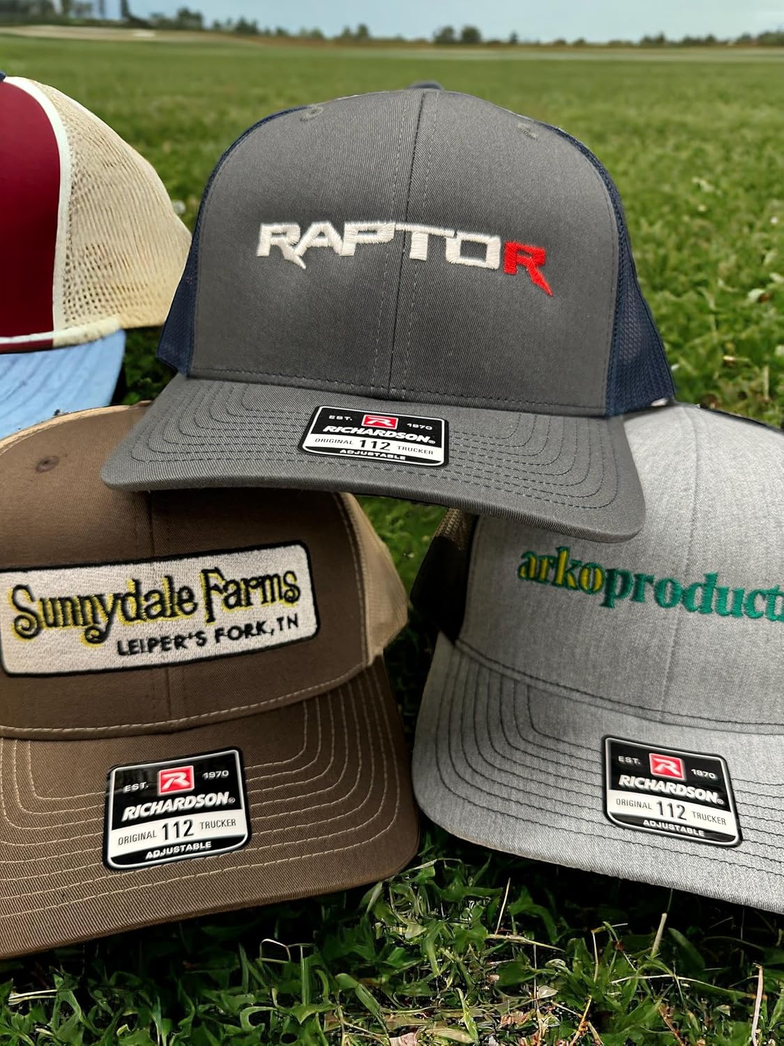 INK STITCH Richardson 112 Custom Embroidery Add Logo Texts Trucker Caps - Image 5