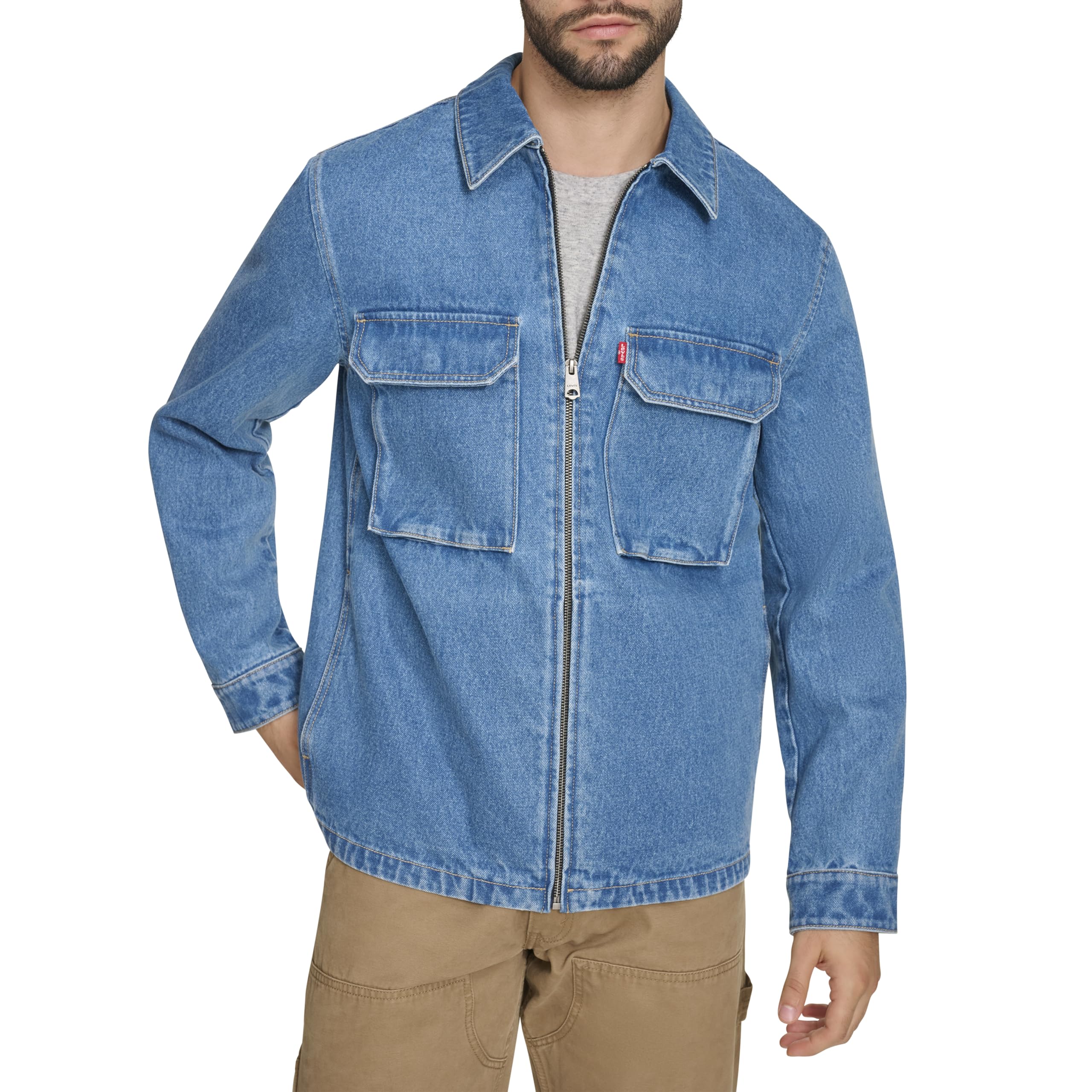 Levi's Men's 2-chest Pocket Workwear Shacket