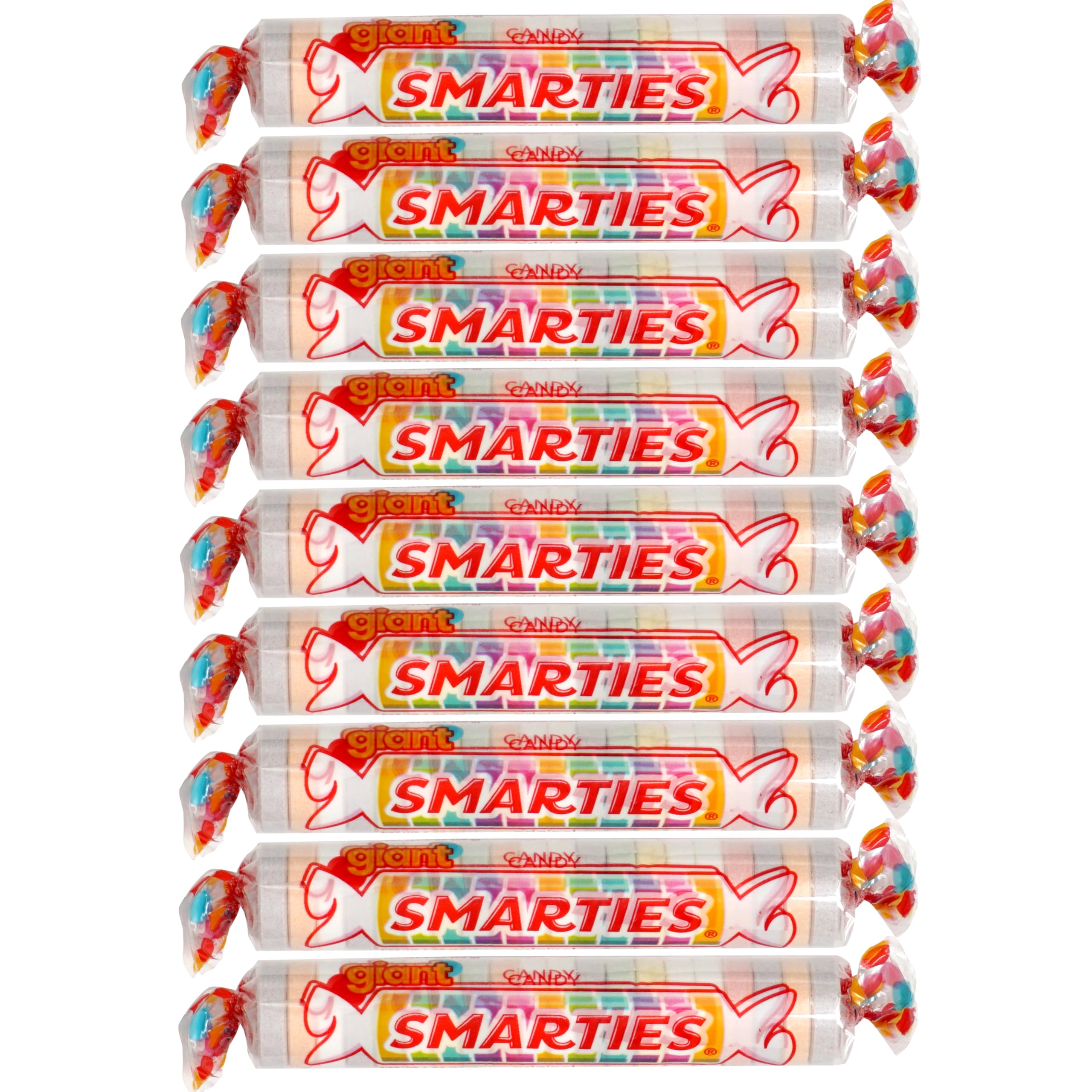 Giant Candy Rolls, 9 Pack, Individually Wrapped Hard Candy