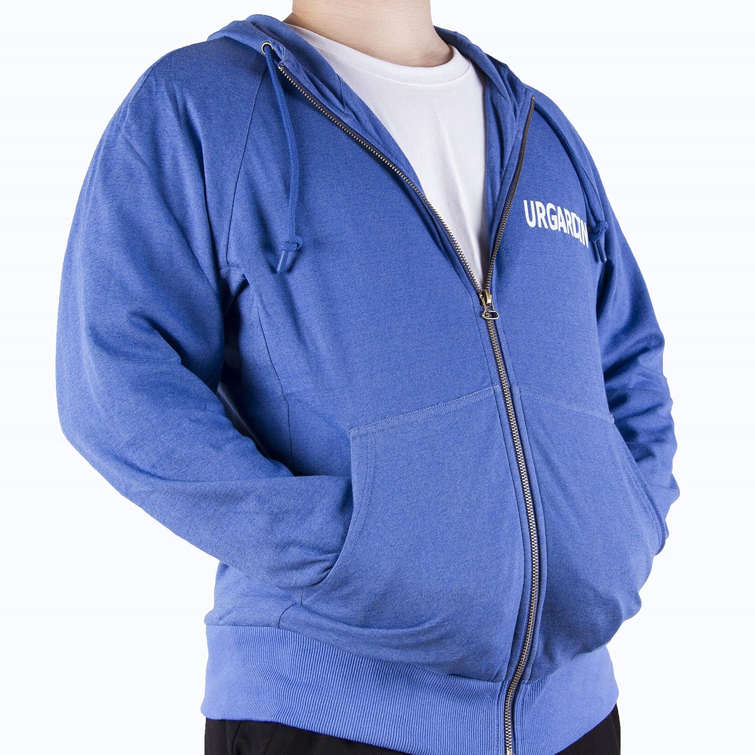 EMF shielding full zip hoodie, Double layer of silver fabric for double radiation protection