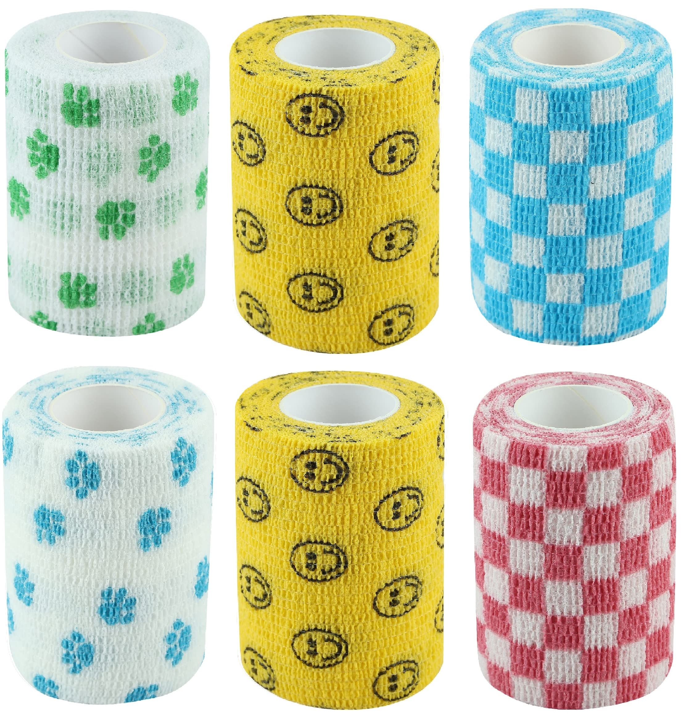 A-TAPE Breathable Self Adhesive Cohesive Bandage for Humans & Pets (Dogs, Cats, Birds) –Sports, Wrap, Athletic, Non Woven First Aid Medical, Wrist, Swelling (7.5 cm X 4.5 mtr, Pack of 6) (B0BTM8JNQM) Amazon Price History, Amazon Price Tracker