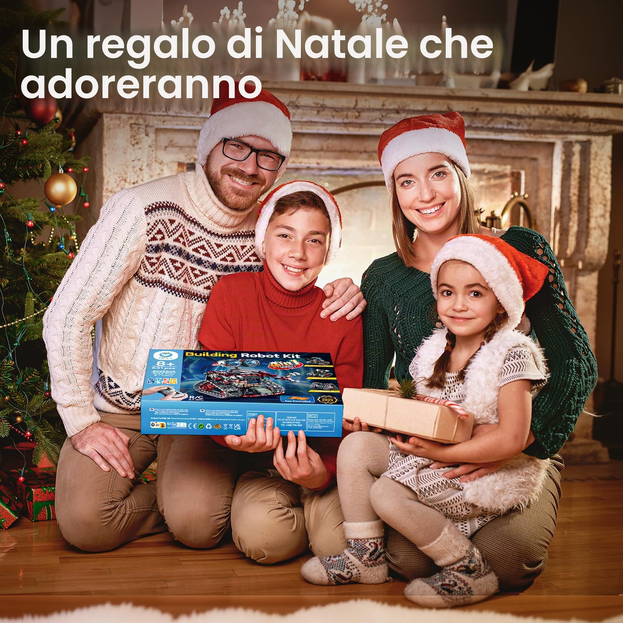 Sillbird Robot Telecomandato per Bambini, Robotica da Corsa RC 4 in 1, Giocattoli da Costruzione a Programmazione Creativa, Idee Regalo per Ragazzi e Ragazze di età compresa tra 8 e 12 Anni