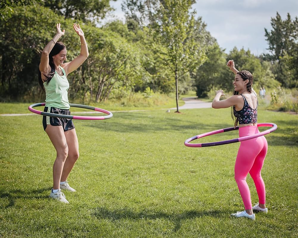 Weight Loss Weighted Soft Sping Hula Hoop Fo Adults Foldable Fitness Hoop Waist Portable Slimming Exercise Equipment%2f16892568040 Infinity Hoop