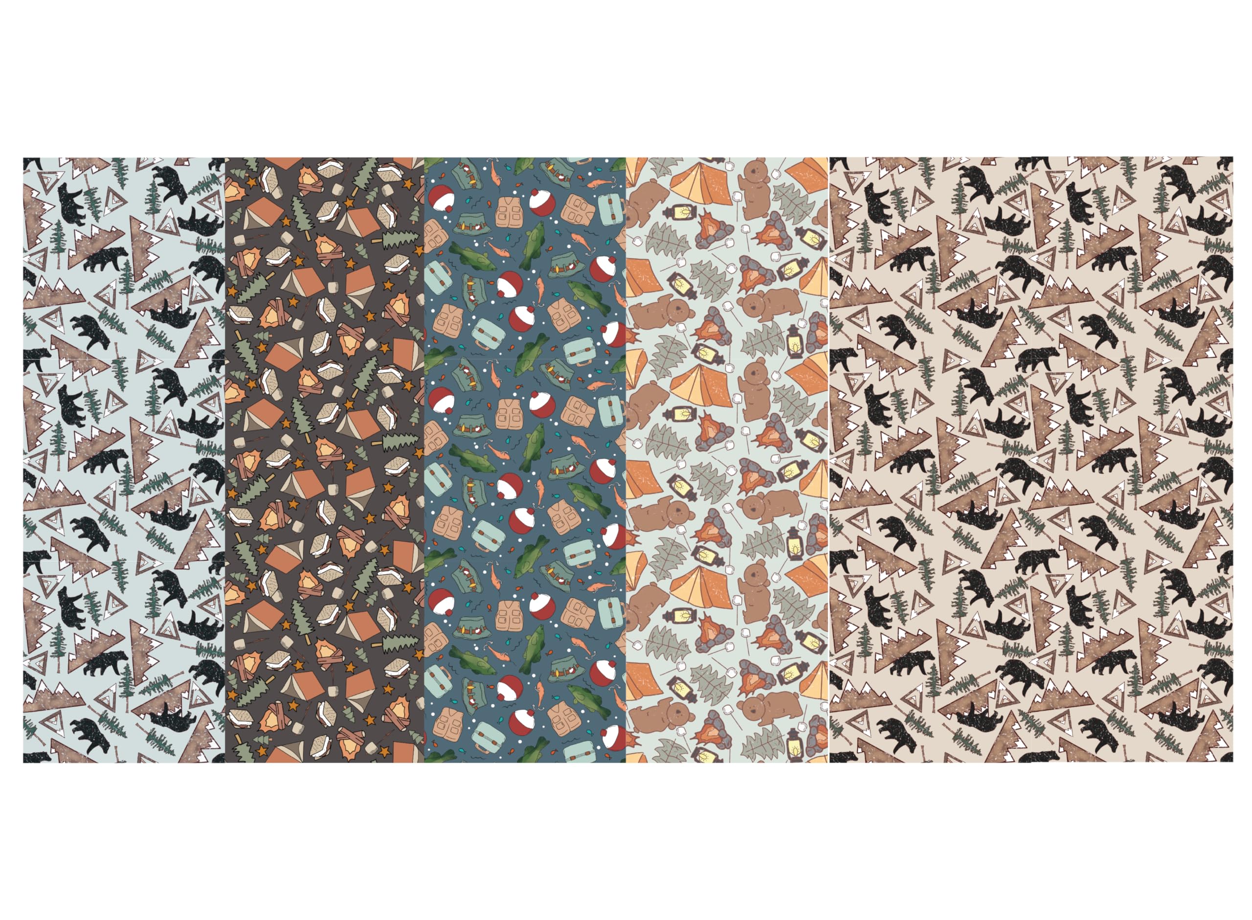 Glucomart Medical Tape for Nasogastric or Oxygen Tube (5 Count) – Maximum Strength Tube Tape, Waterproof & Hypoallergenic (Camping Variety Pack) (Tube