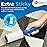 PetLovers Extra Sticky Lint Roller Mega Value Set for Pet Hair Removal, Dog and Cat Lint Remover (1 Pack)