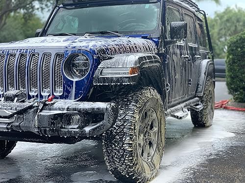 Miniatura 5 de W ash Chems Pro 50 Detergente concentrado de jabón para lavado de autos sin contacto, sin cepillado, limpiador de espuma profesional de grado