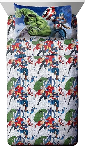 Miniatura 4 de Jay Franco Fortnite Neon Warhol - Juego de cama matrimonial de 5 piezas, incluye edredón y juego de sábanas, ropa de cama con Llama, Peely y Vertex,