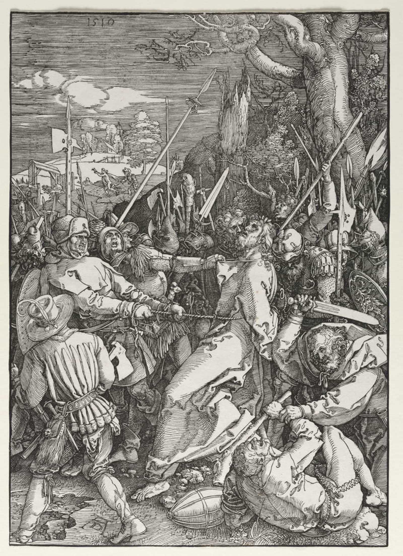 La Passion du Christ Dürer Graffiti Art Mural Affiche Style Urbain Unique