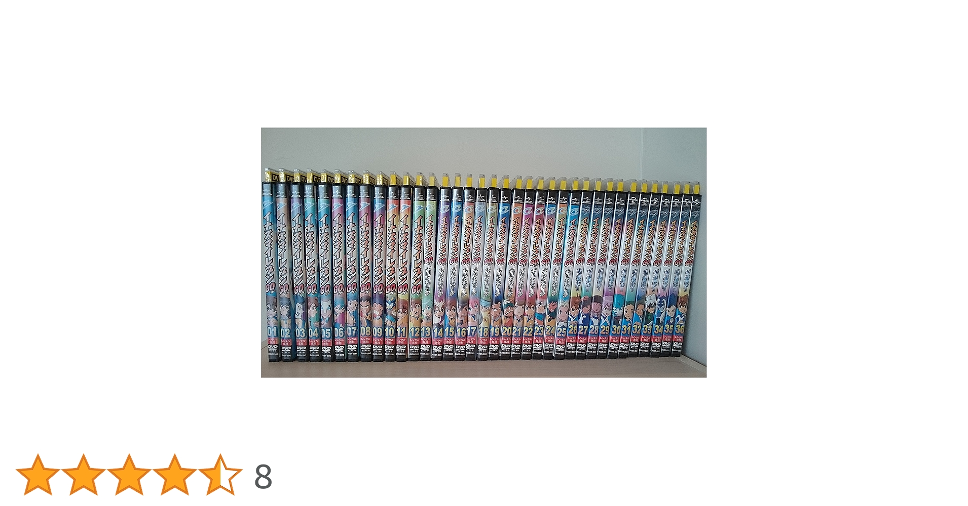 イナズマイレブンGO DVD 全巻セット 36巻 ジャケットあり イナズマイレブンGO DVD 全巻セット 36巻 ジャケットあり イナズマ