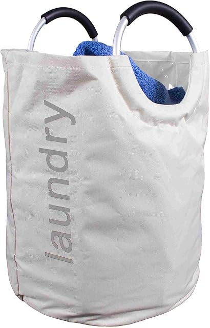 H & L Russel Handled Laundry Hamper