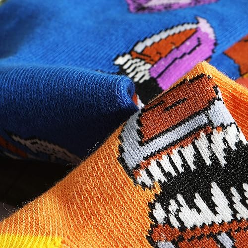 Miniatura 5 de 2 pares de calcetines divertidos de fantasía de Calabozos y Dragones para hombres, regalos DND, calcetines para hombre, regalos de dragón, mímica,