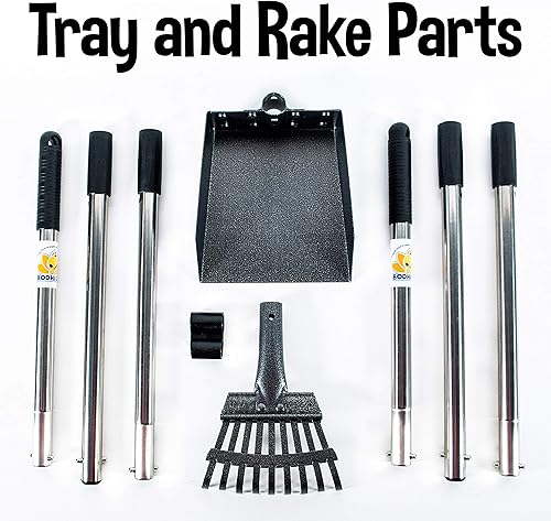 Miniatura 9 de Bodhi Dog Recogedor plegable grande para excrementos  Mango largo de 32 pulgadas, recogedor de excrementos portátil ligero para perros pequeños y