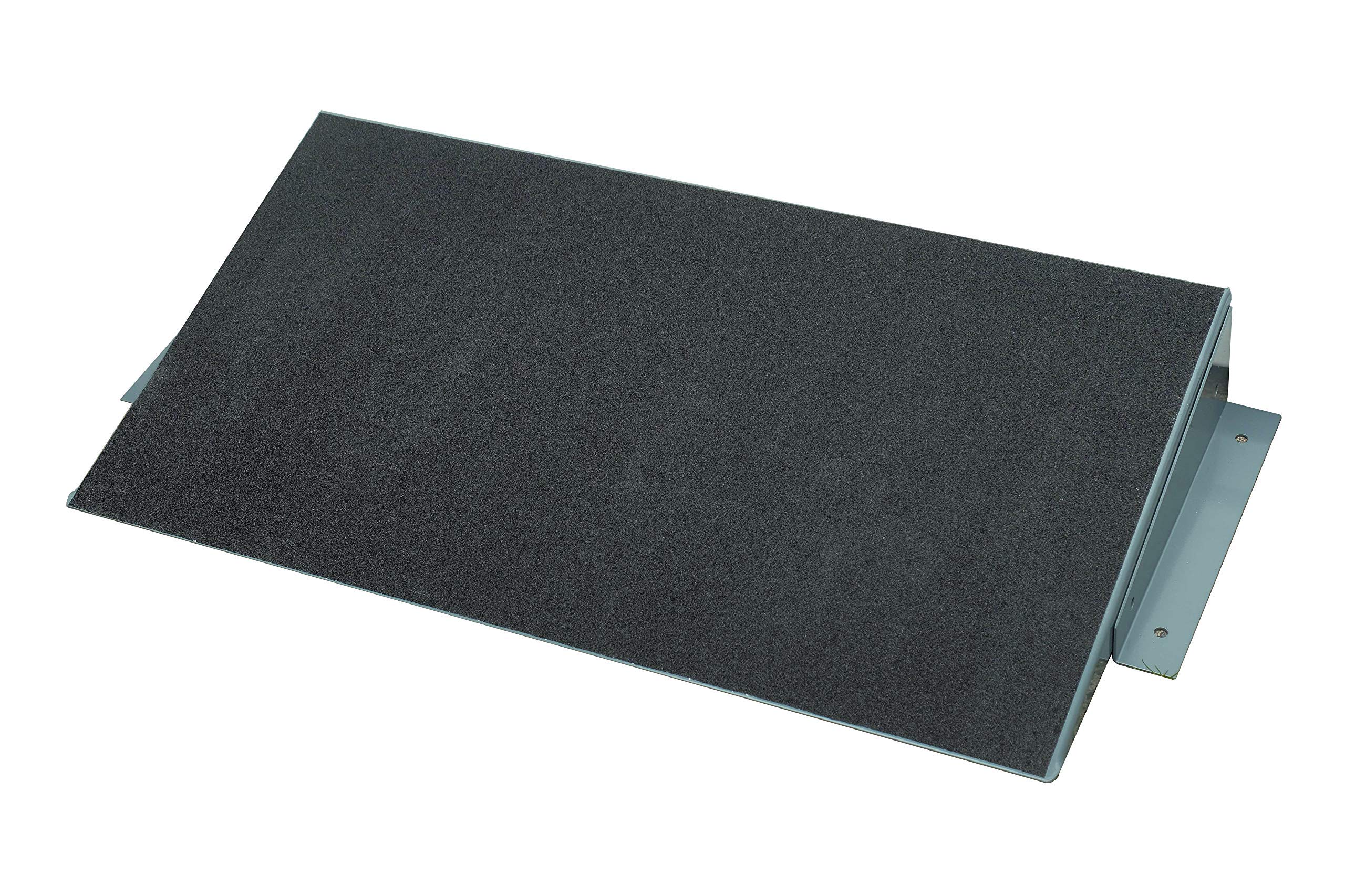 Avonstar Classics Range Grey Grippy Door Ramp (6 Inch With Fixing Plates)