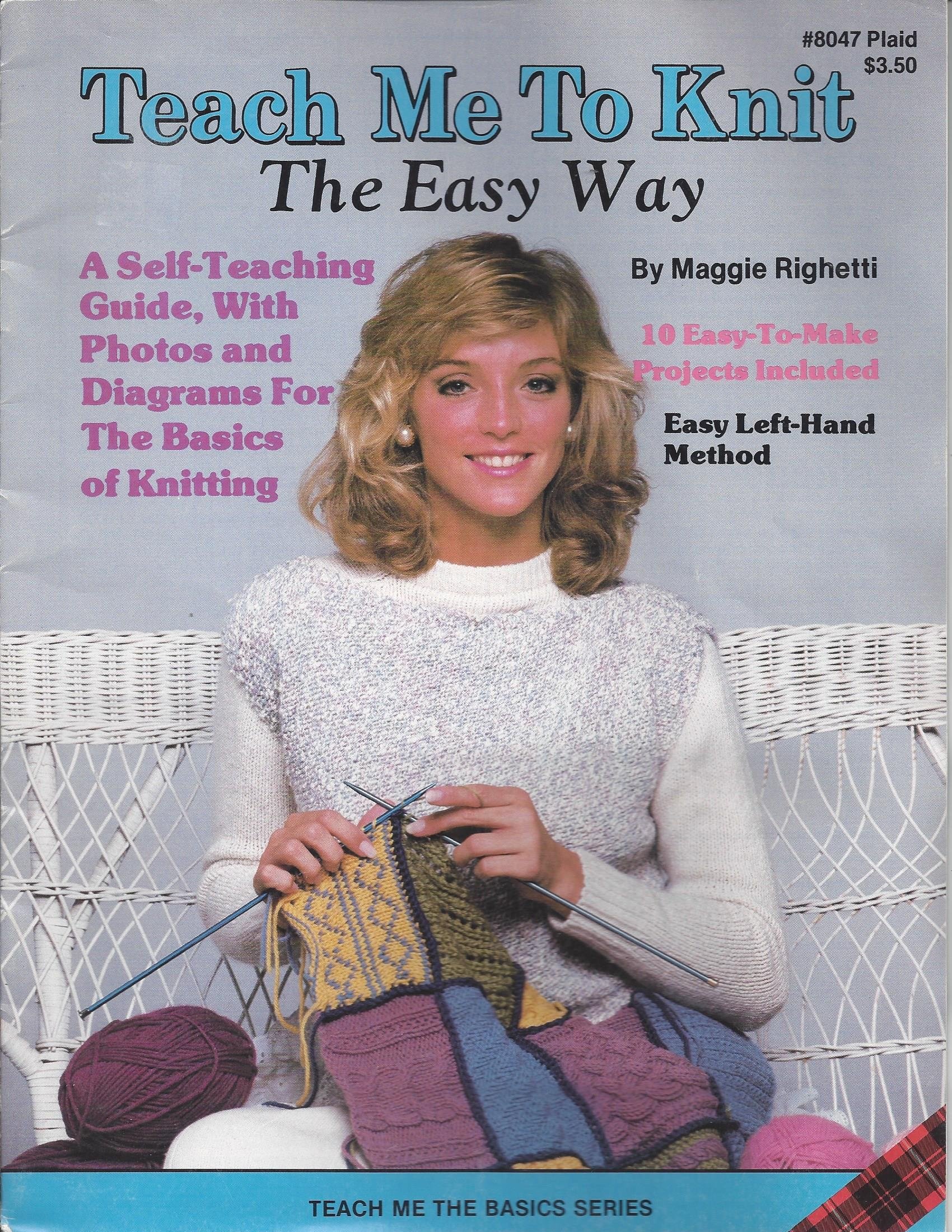 Buy Teach me to knit, the easy way A selfteaching guide, with photos