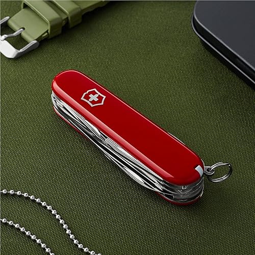 Miniatura 4 de Victorinox Navaja de bolsillo Swiss Army Huntsman, color rojo