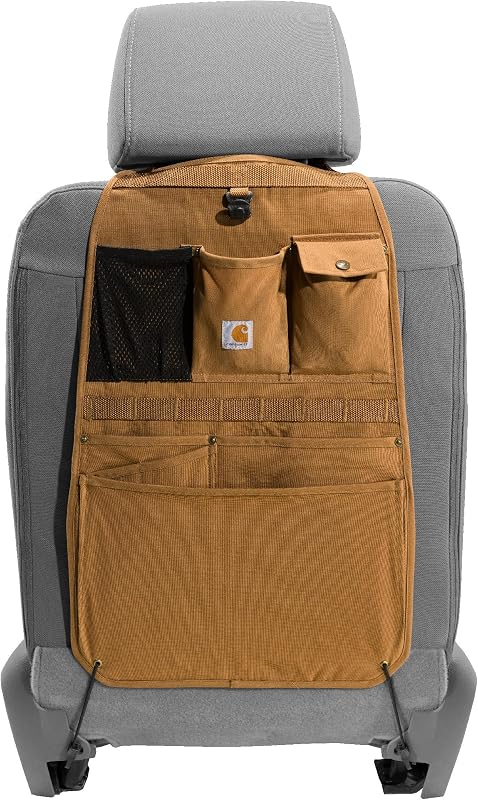 Carhartt Universal Nylon Duck Seat Organizer Carhartt Brown | Automotive, Back, Organization for Work and Kids