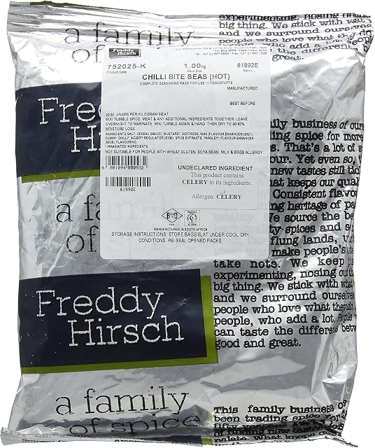 Freddy Hirsch Chilli Bite Hot Seasoning 1 kg