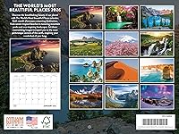 Vista 24 de Calendario de pared mensual 2025 de México, 12 meses, fabricado en Estados Unidos