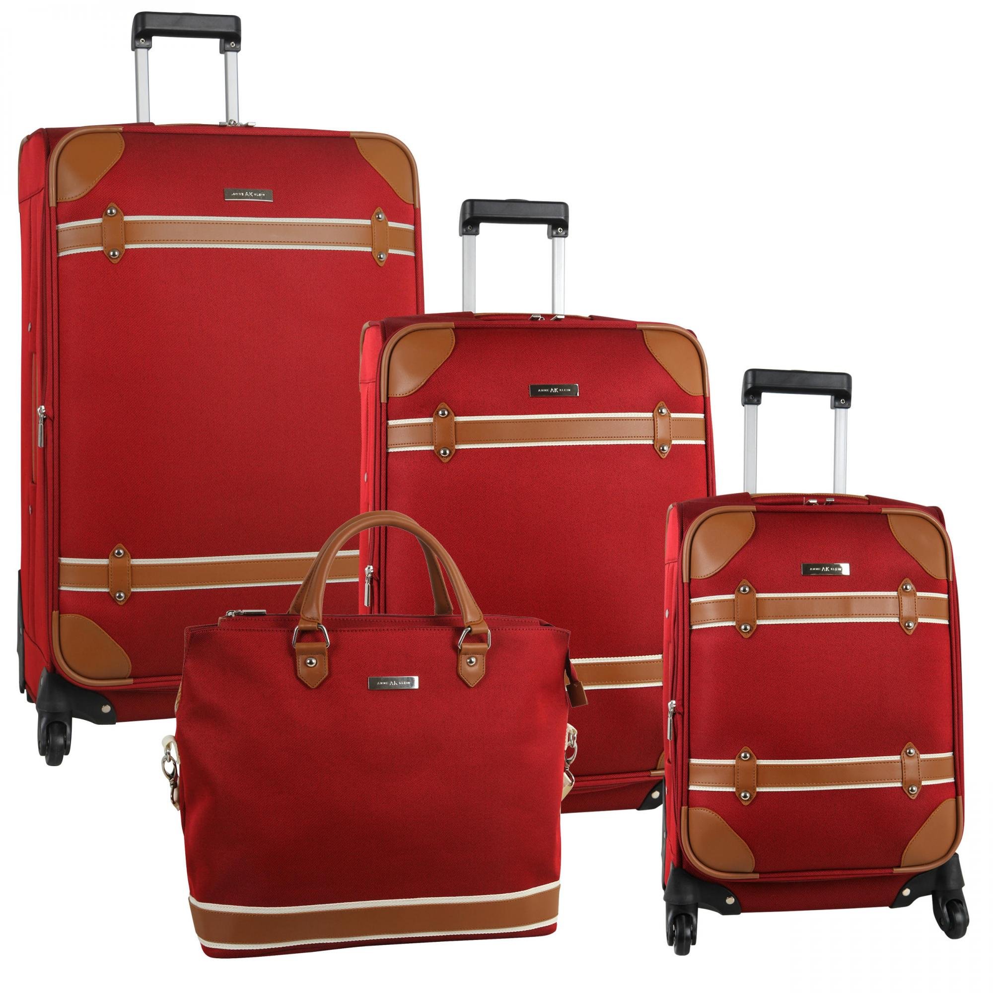Anne Klein Luggage Vintage Edition 4 Piece Luggage Set