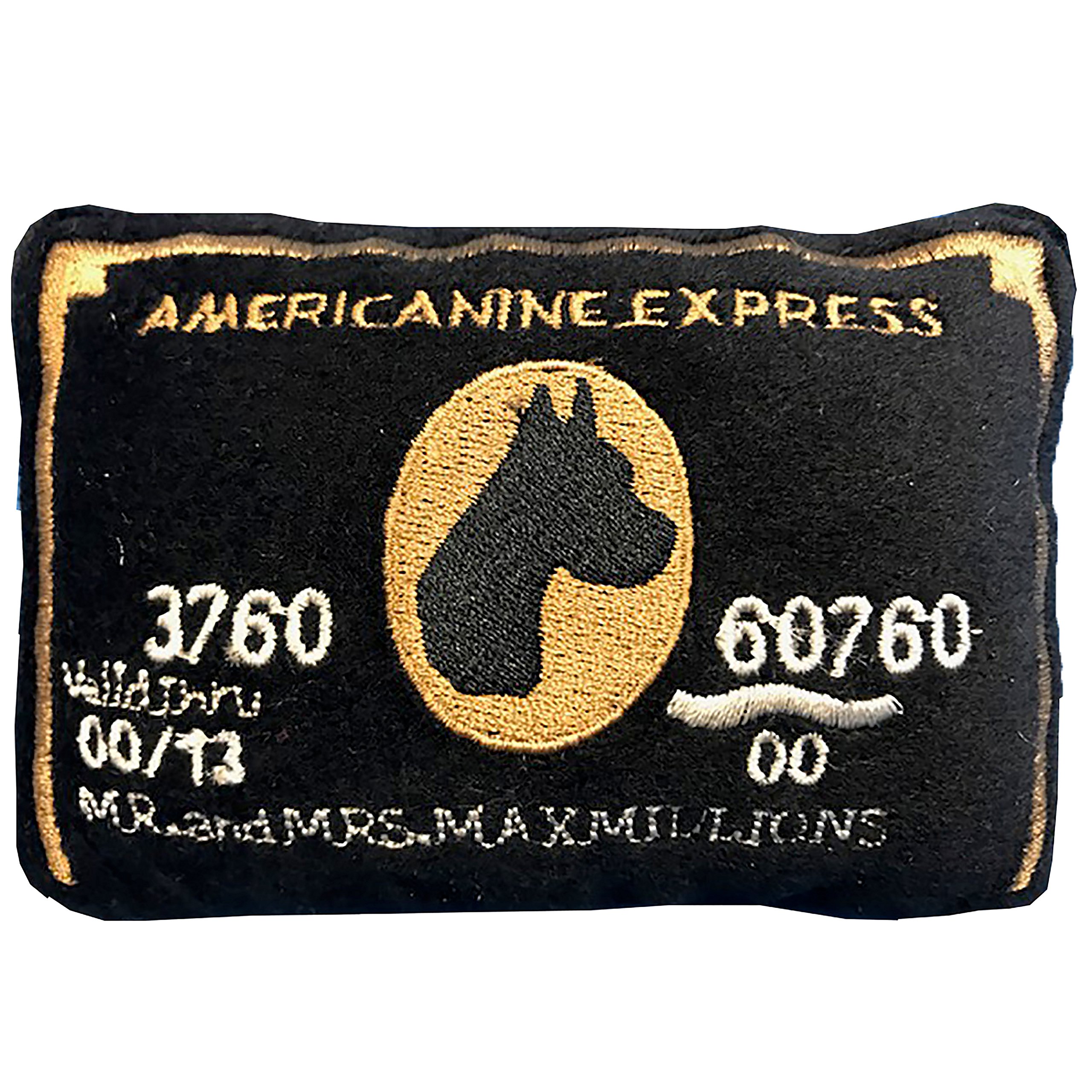 Dog Diggin Designs Americanine Express Bank Card Toy