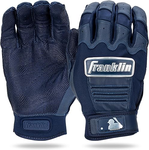 Miniatura 26 de Franklin Sports MLB - Guantes de bateo de béisbol CFX Pro para adultos y jóvenes, béisbol + sóftbol, varios tamaños + colores cerceta