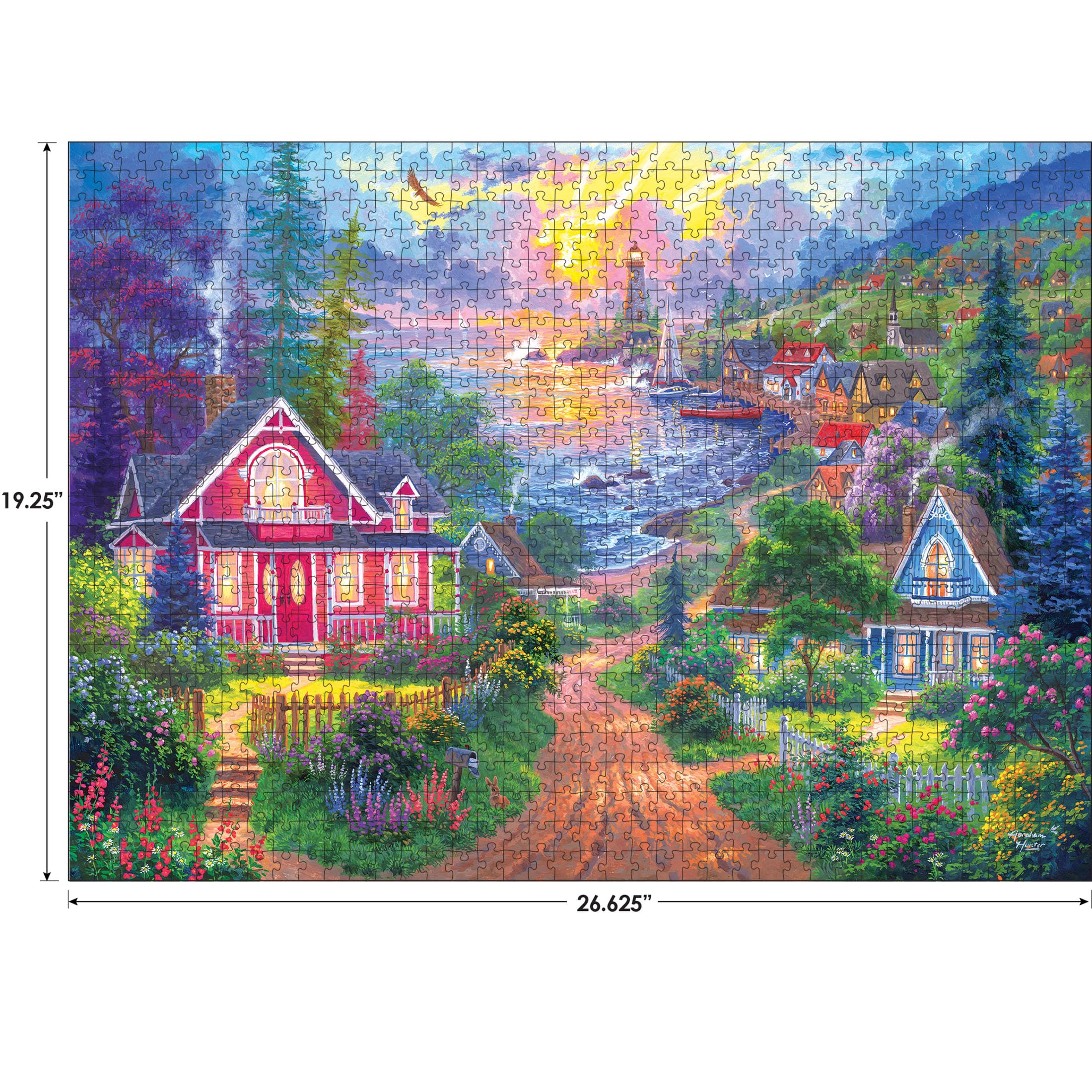 Amazon.com: RoseArt - Abraham Hunter - Coastal Living - 1000 Piece