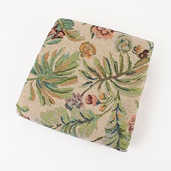 Amazon | 生地 ゴブランジャガード アンティーク調ボタニカル柄