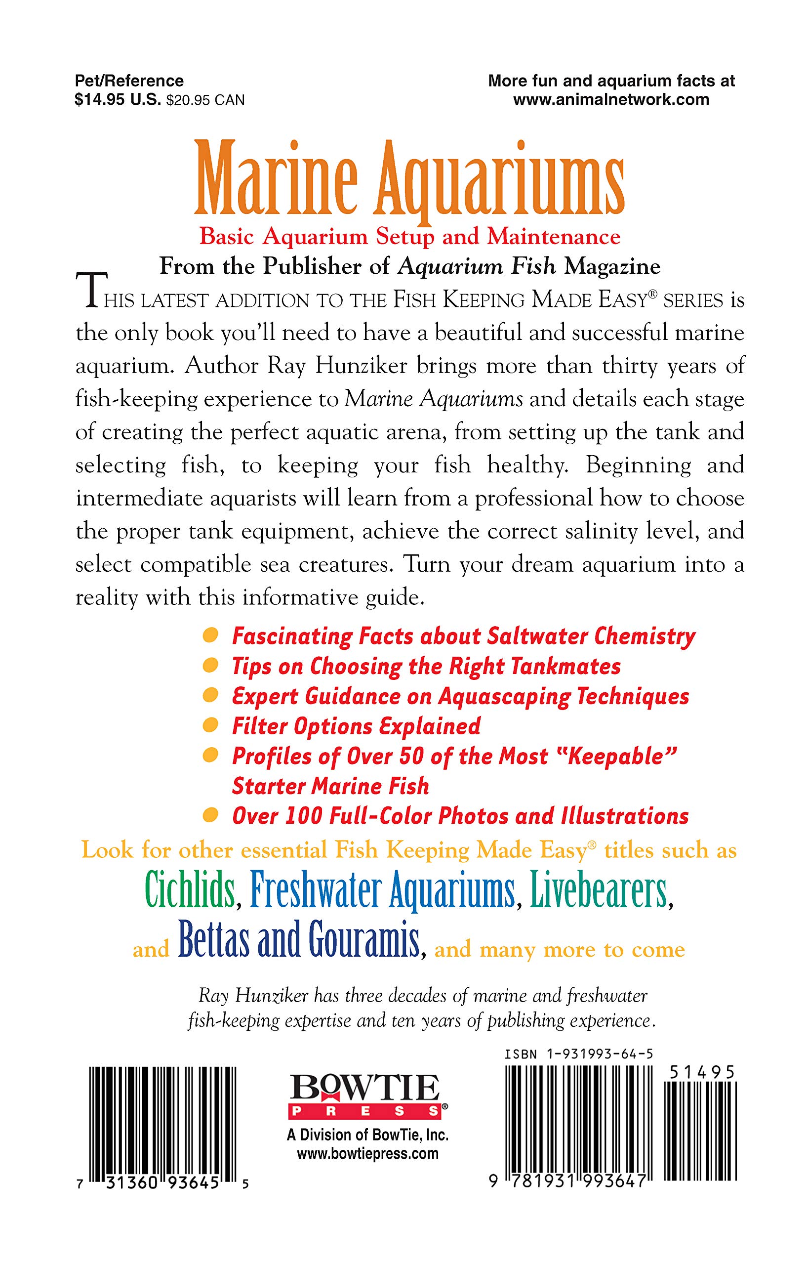 Marine Aquariums: Basic Aquarium Setup And Maintenance