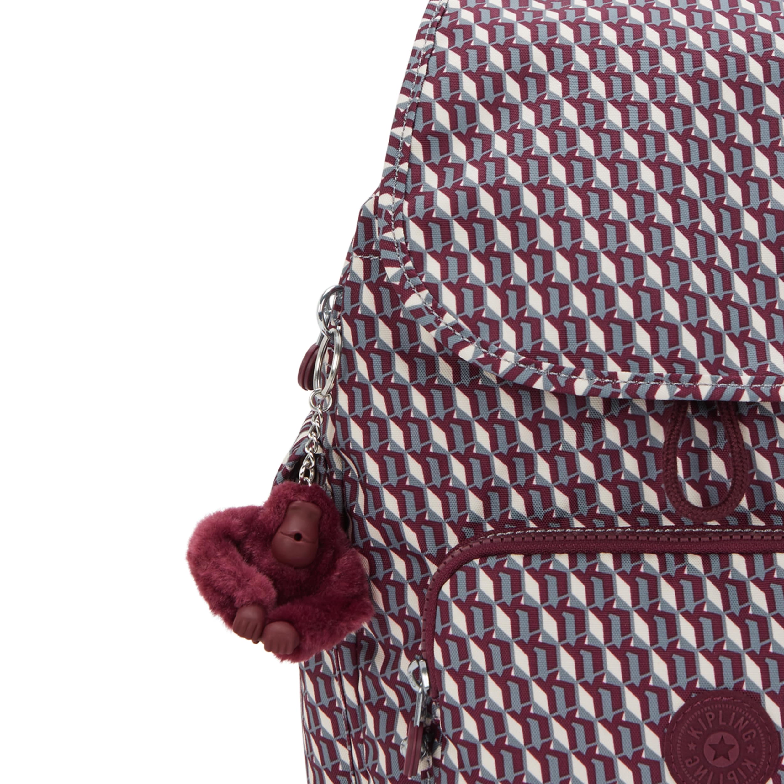 Kipling CITY PACK S Mały Plecak, Inviting Grey Szary
