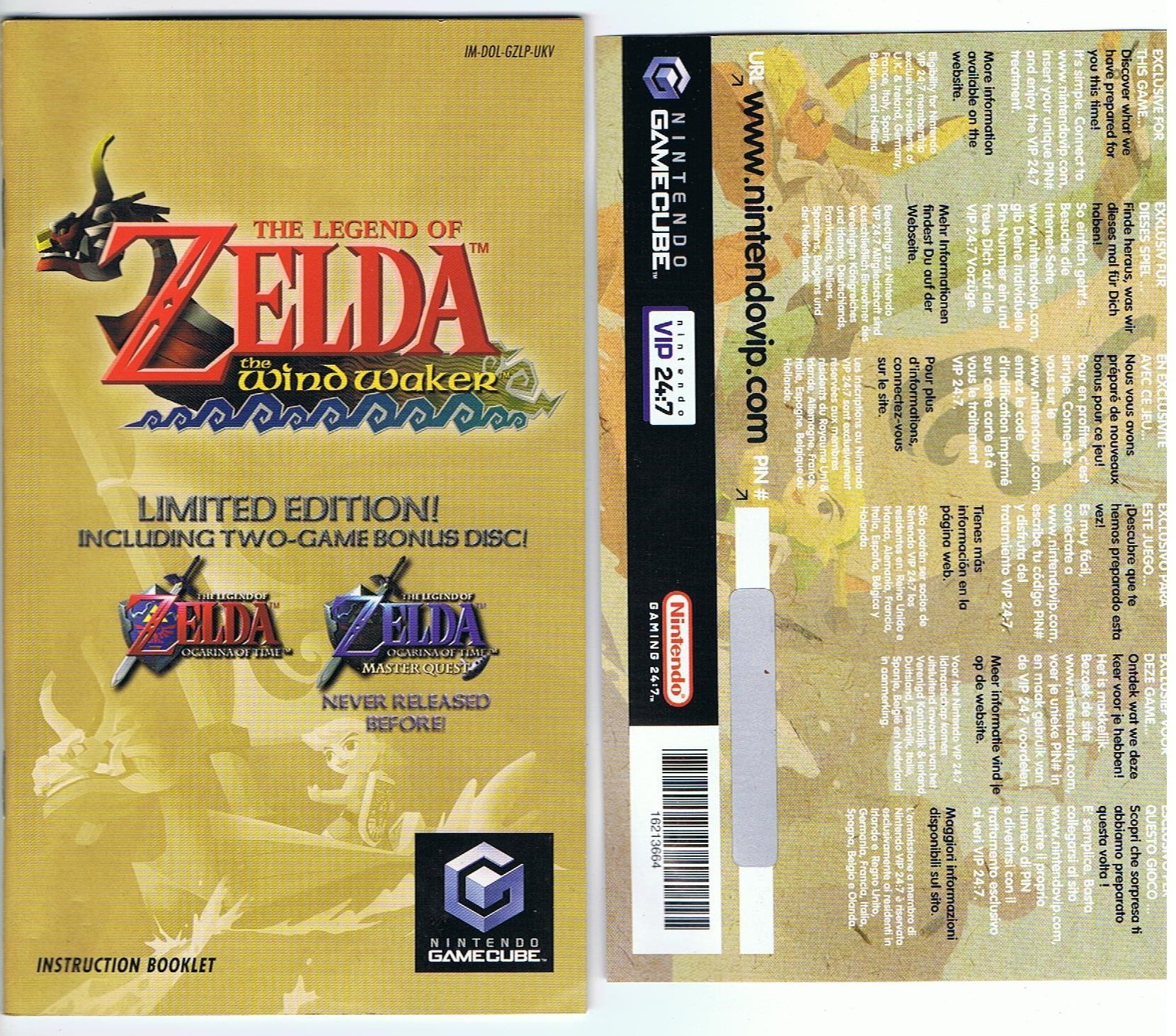 The Legend of Zelda: The Wind Waker - Players' Choice (GameCube) [import anglais]