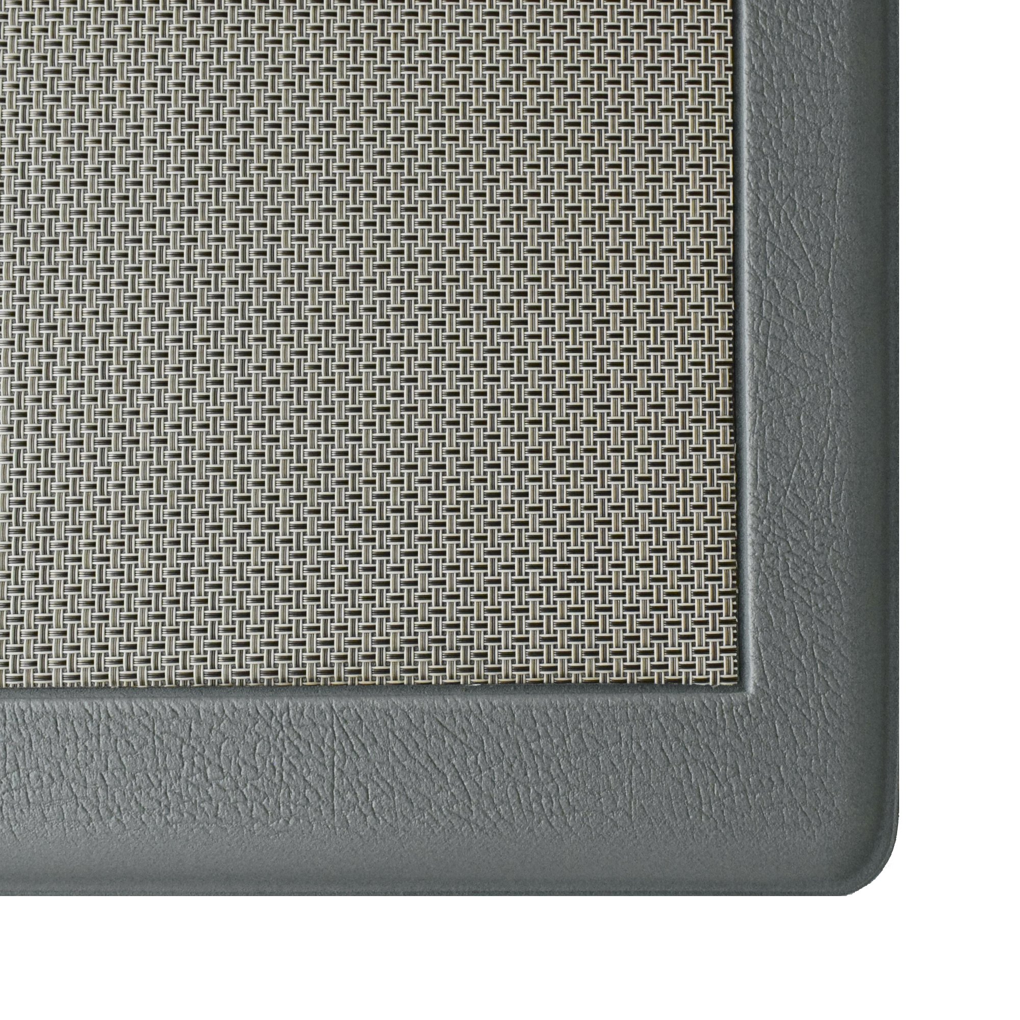 iCustomRug - Alfombra ergonómica antifatiga, para un cómodo Soporte en Cocina, baño, estación de Trabajo, Espuma de Memoria de 99 x 50 x 1,9 cm (Largo x Ancho x Alto)