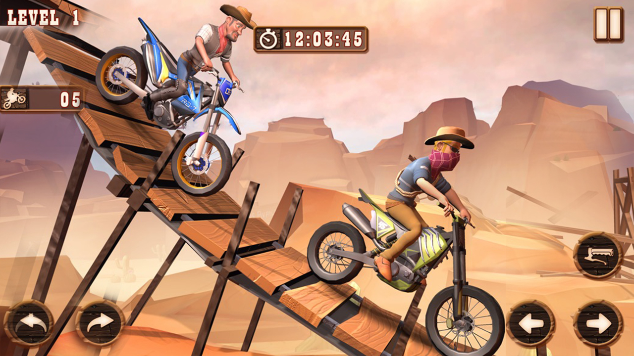 BMX Mountain Bike Xtreme Racing Games Offroad Unpaved Way To Flip