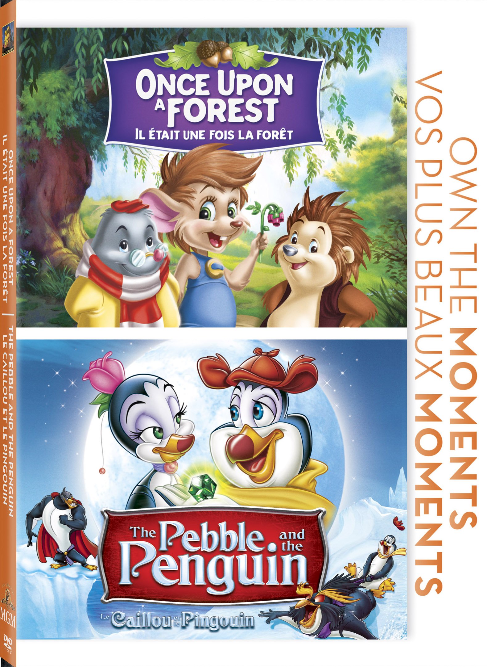 Once Upon a Forest / The Pebble and the Penguin [DVD]