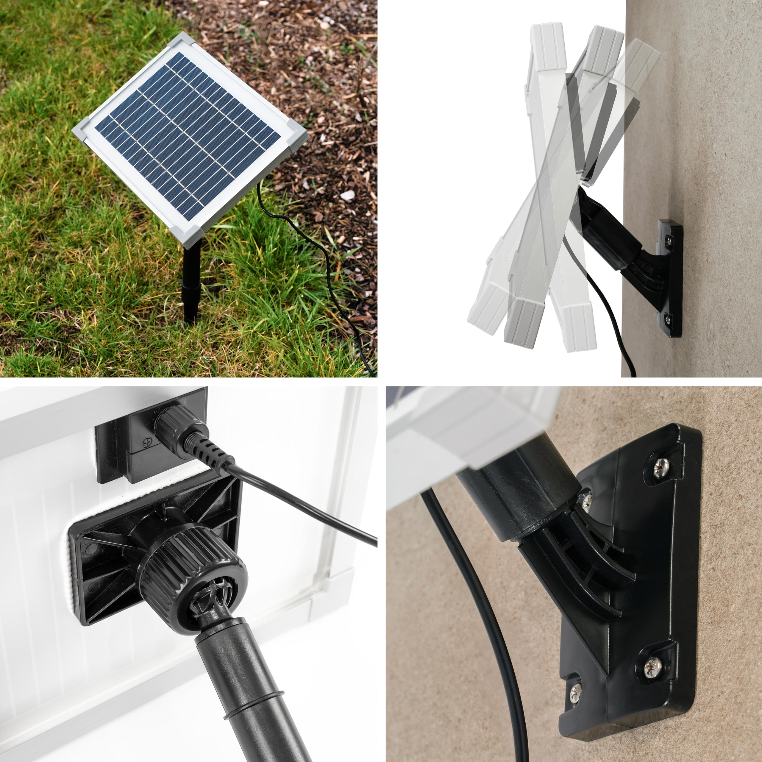 esotec Solar-Teichpumpenset 420l/h Solarpumpe mit Trockenlaufschutz 101908