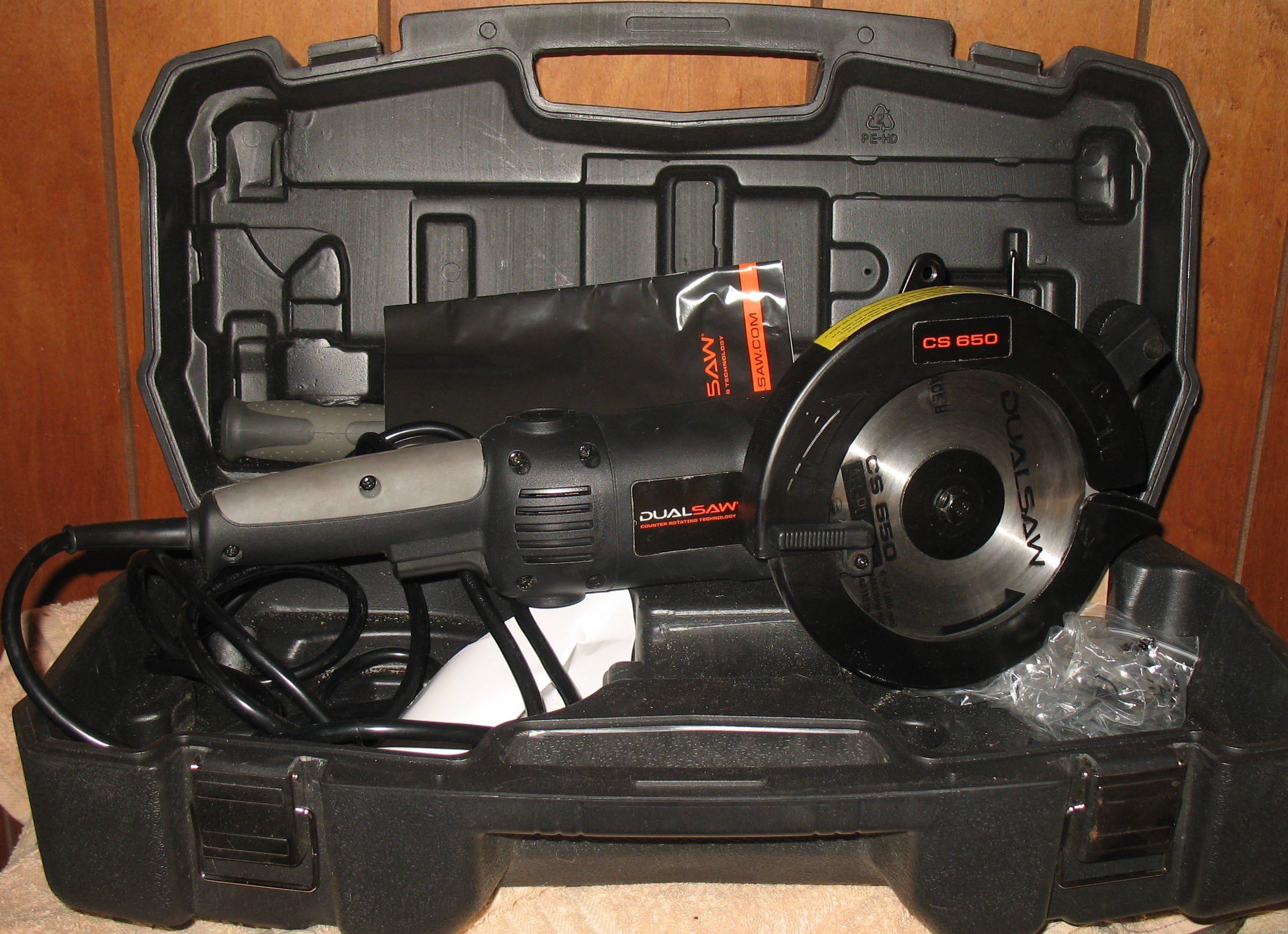 Destroyer CS650 Counter-Rotating Saw with Carry Case